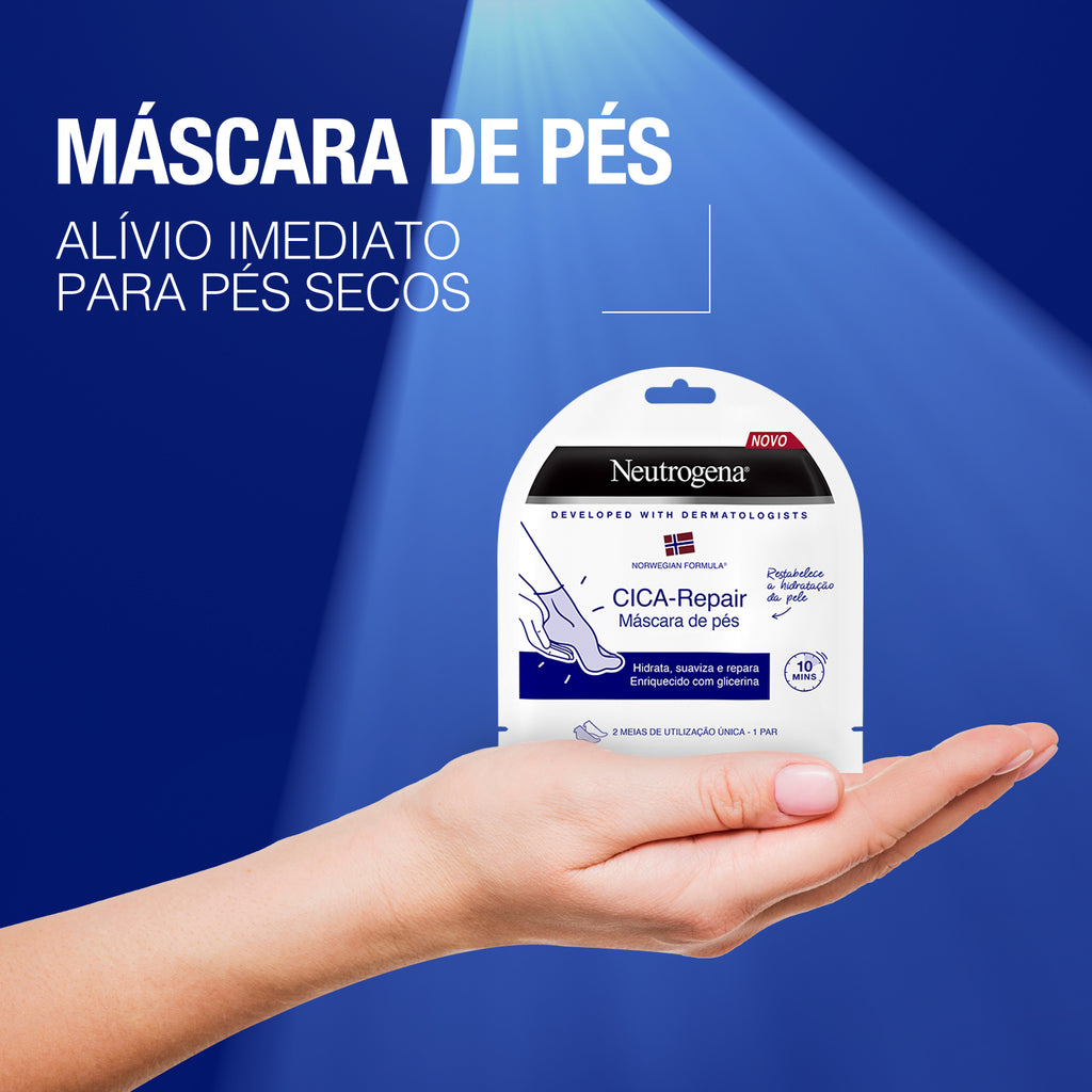 Neutrogena Cica Mascarilla Reparadora Pies 10Gx2