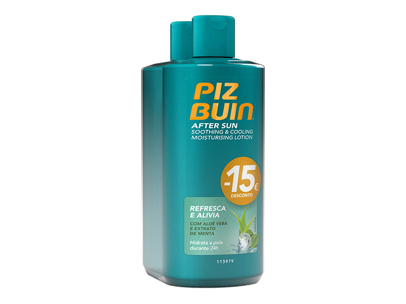 Piz Buin After Sun Loção Suavizante E Refrescante 2X200ml