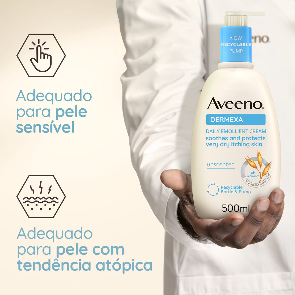 Aveeno Dermexa Crema Emoliente 500ml