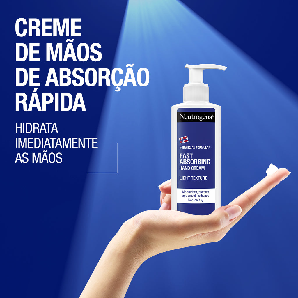 Neutrogena Crema De Manos Absorción Rápida Textura Ligera 150ml