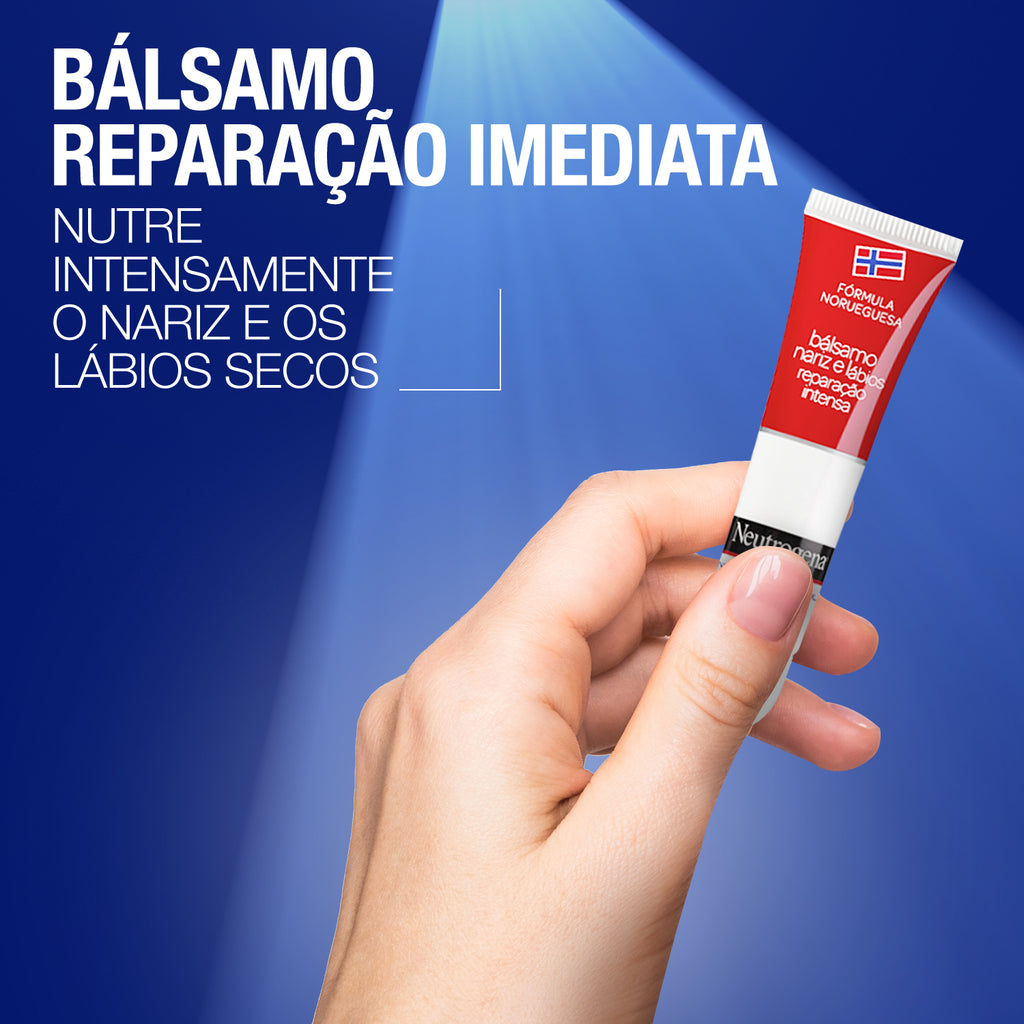 Neutrogena Fórmula Noruega Bálsamo Reparador Intenso Nariz y Labios Tubo 15ml