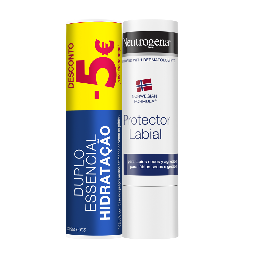 Neutrogena Barra Labial SPF5 2x4.8g