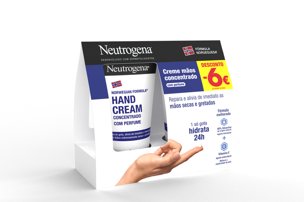 Neutrogena Pack Crema de Manos Concentrada Fórmula Noruega X2 -80% en la 2ª unidad 