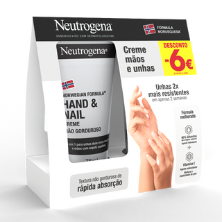 Neutrogena Hands Crema Manos Y Uñas Pack 2x75ml