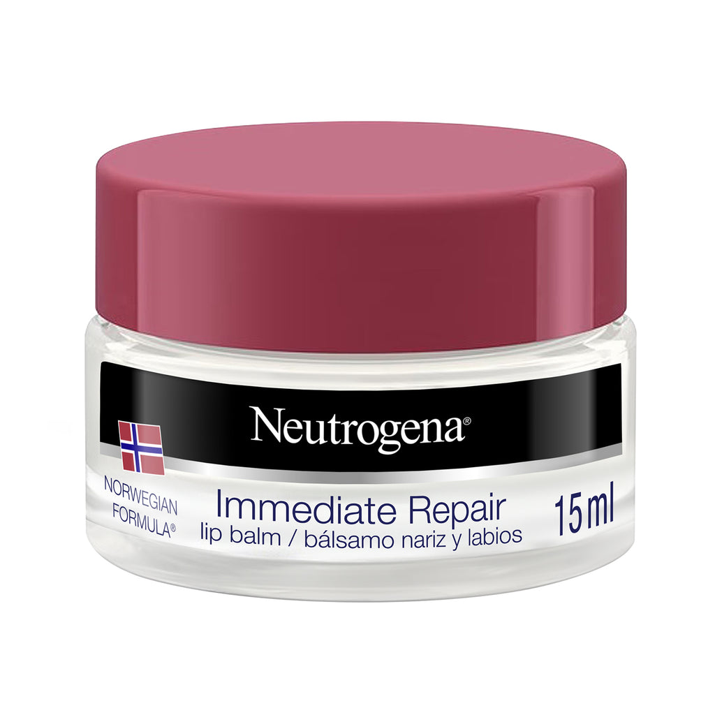 Neutrogena Fórmula Norueguesa Bálsamo Reparação Imediata Nariz E Lábios Boião 15ml