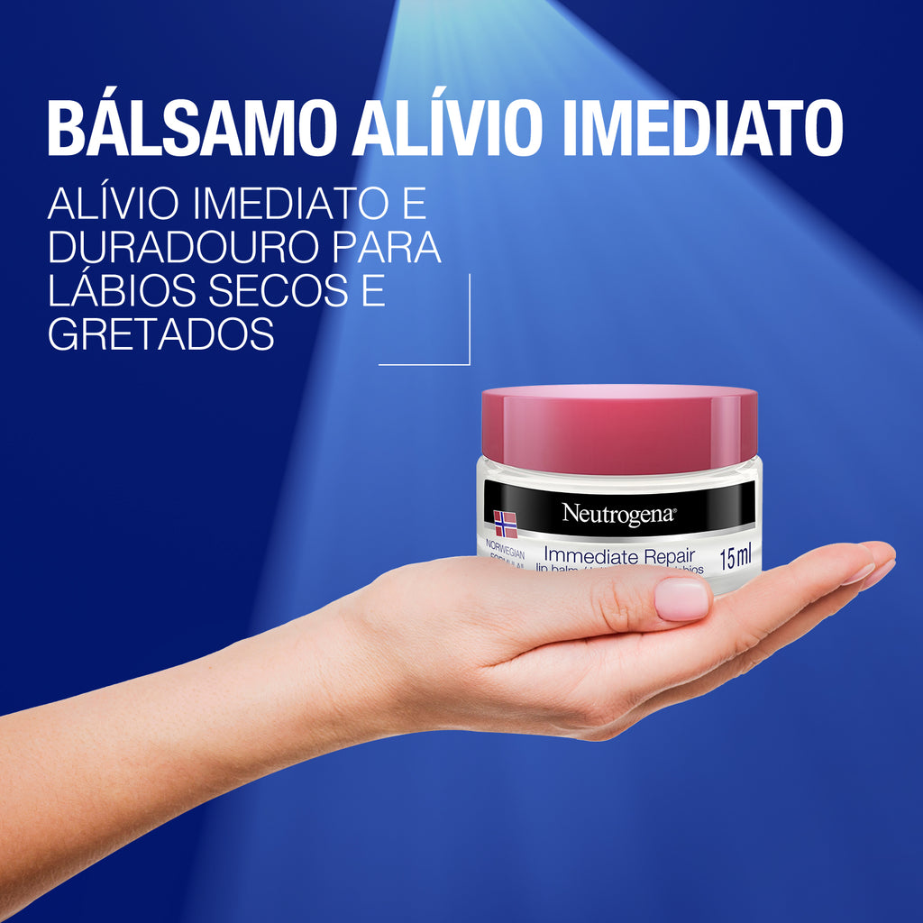 Neutrogena Bálsamo Reparação Imediata Nariz e Lábios 15ml