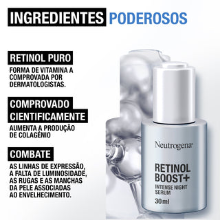 Neutrogena Retinol Boost+ Sérum Intenso de Noite 30ml
