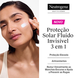 Neutrogena Ultra Sheer Protetor Solar Fluido Invisível Anti-Age FPS50 50ml