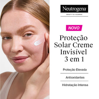 Neutrogena Ultra Sheer Protetor Solar Creme Invisível Hidratante FPS50 50ml