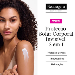 Neutrogena Ultra Sheer Protetor Solar Loção Invisível Corpo FPS50 200ml