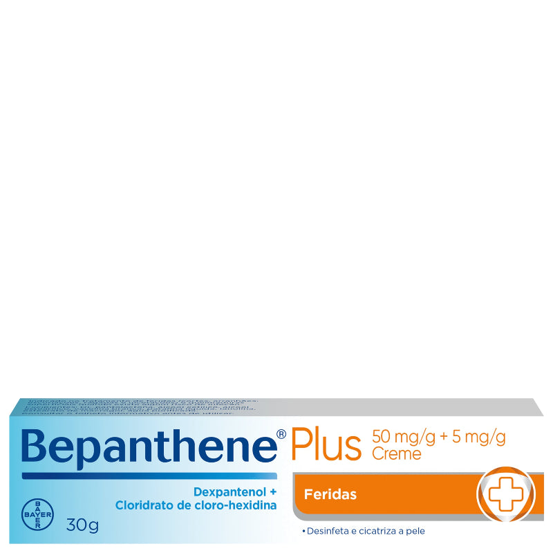 Bepanthene Plus, 5/50 Mg/G-30 gx 1 Tubo De Crema