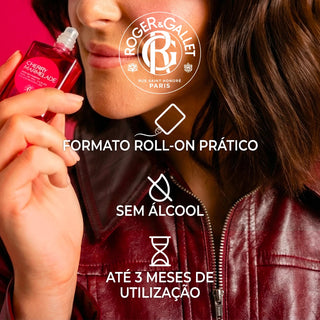 Roger & Gallet Cherry Marmalade Água Perfumada Roll-On 15ml