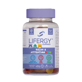 Lifergy Relax & Attention Kids 60 Gomas