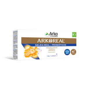 Arkoreal Geleia Real + Probióticos Adulto 7 Unidoses