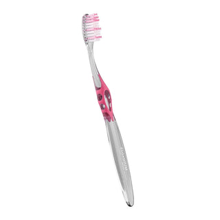 Elgydium Interactive Escova de Dentes Dura Rosa