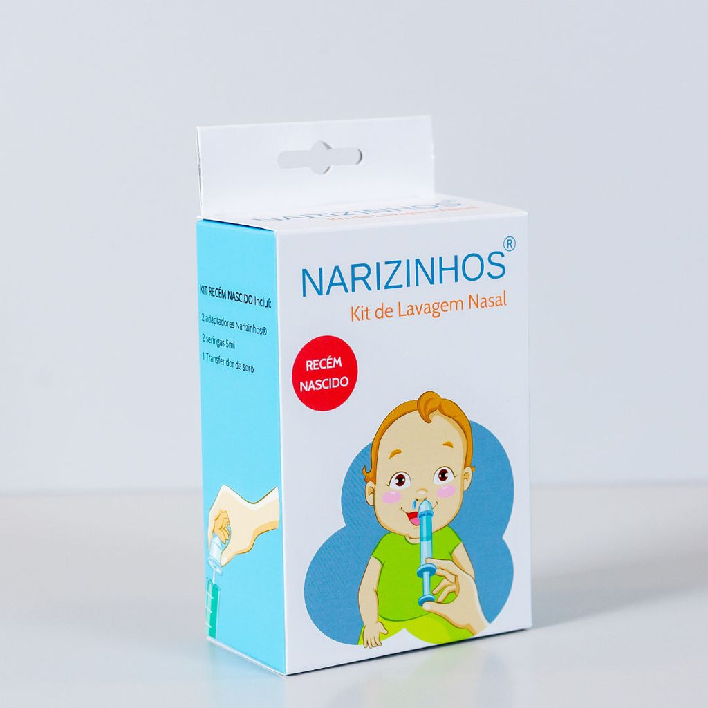 Narizinhos Kit de Lavagem Nasal para Recém Nascidos