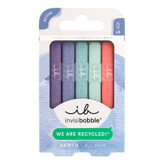 Invisibobble Gomas para el cabello Slim Doradas x 3