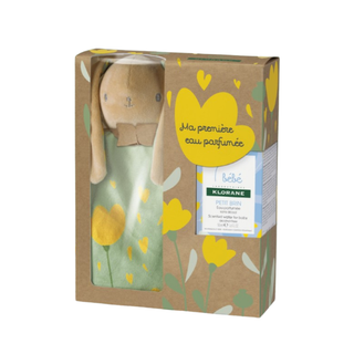 Klorane Petit Brin Pack: Eau de Bebé Água Perfumada 50ml + Peluche Coelho
