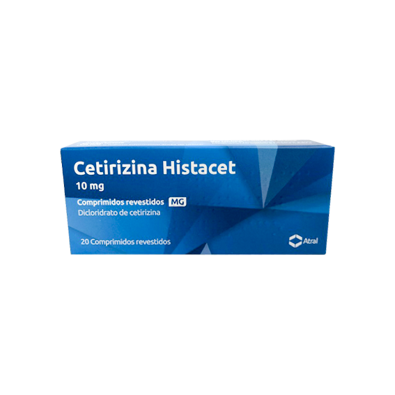 Histacet 10mg 20 comprimidos