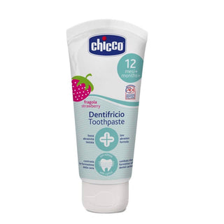 Chicco Oral Pasta de Dentes Sabor Morango +12 Meses