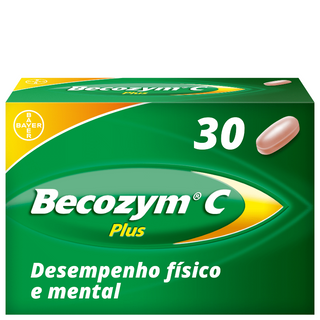 Tabletas Becozyme C Plus - 30 Tabletas