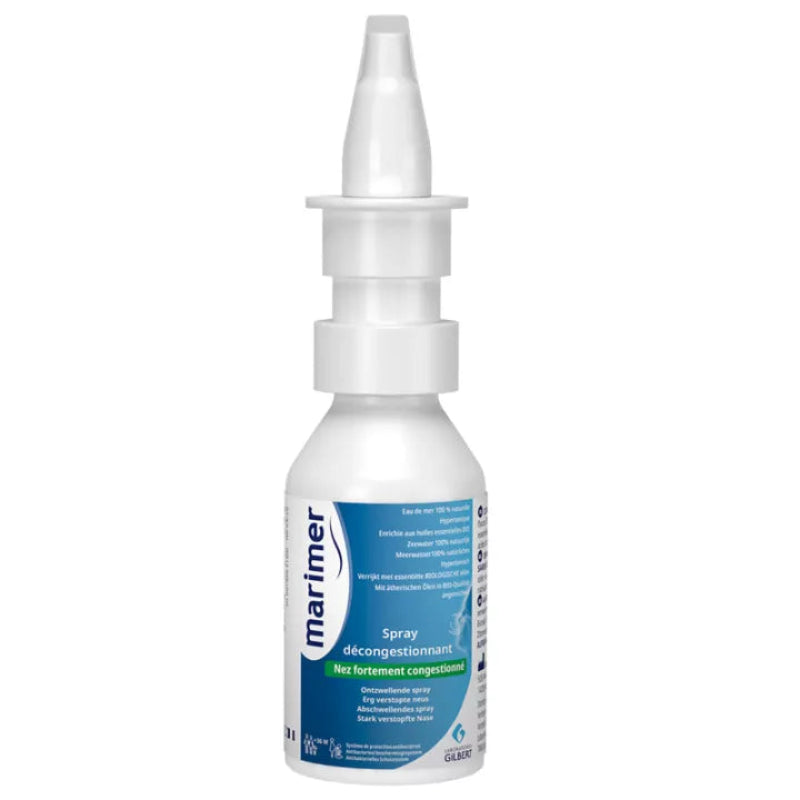 Marimer Spray Descongestionante Nasal Óleos Essenciais 20ml