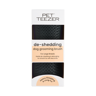 Pet Teezer DeShedding Escova de Cão Roxa