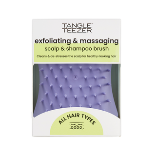Tangle Teezer Esfoliação e Massagem Escova Lilás