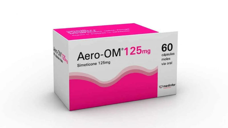 Aero-Om 125mg 60 Cápsulas Blandas