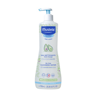 Mustela Bebé Água de Limpeza sem Enxaguamento 750ml