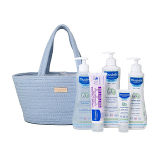 Cesta Mustela "The Essentials" Azul