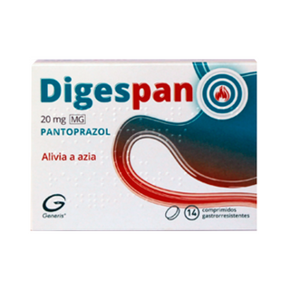 Pantoprazol Digespan MG 20mg Blister 14 Unidade(s) Comprimidos