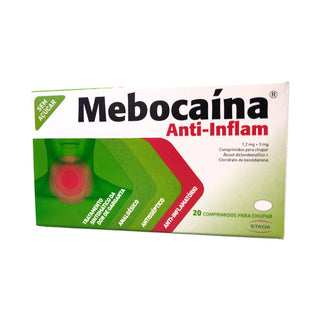 Mebocaína Antiinflamatoria 20 comprimidos