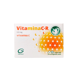 Vitamina C Retard 500mg x60 Cápsulas Libertação Prolongada