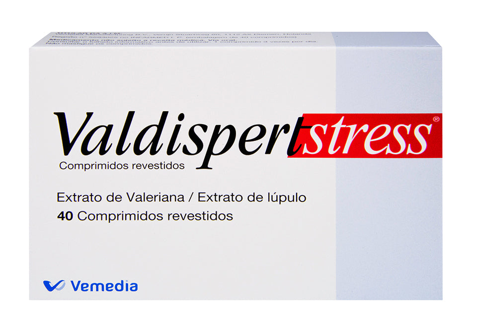 Valdispertstress 200/68 Mg 40 Comprimidos Recubiertos