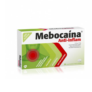Mebocaína Anti-Inflam, 1,2/3 mg x30 comprimidos