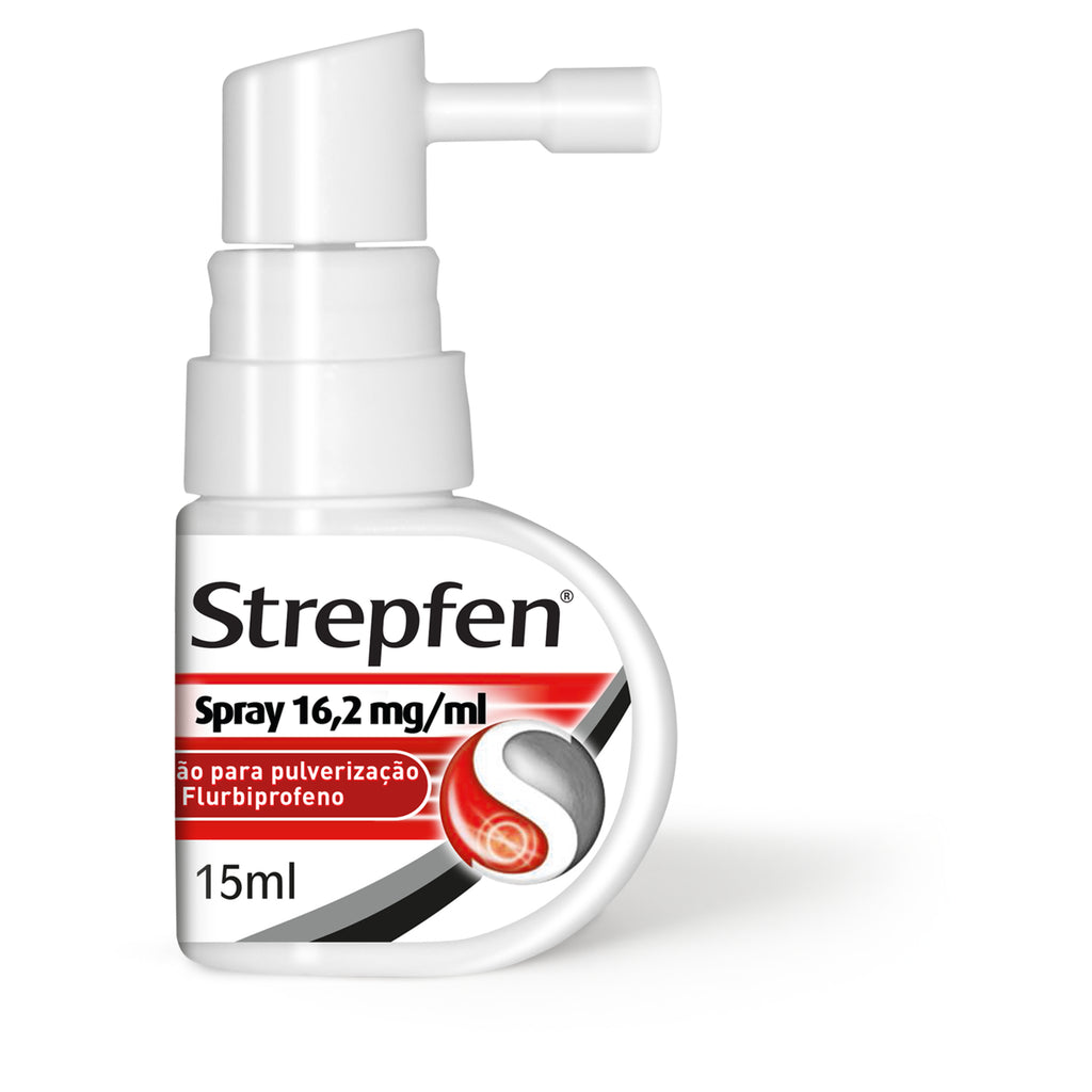 Strepfen Spray 16,2 Mg/ml-15ml x 1 Solução Pulv Bucal