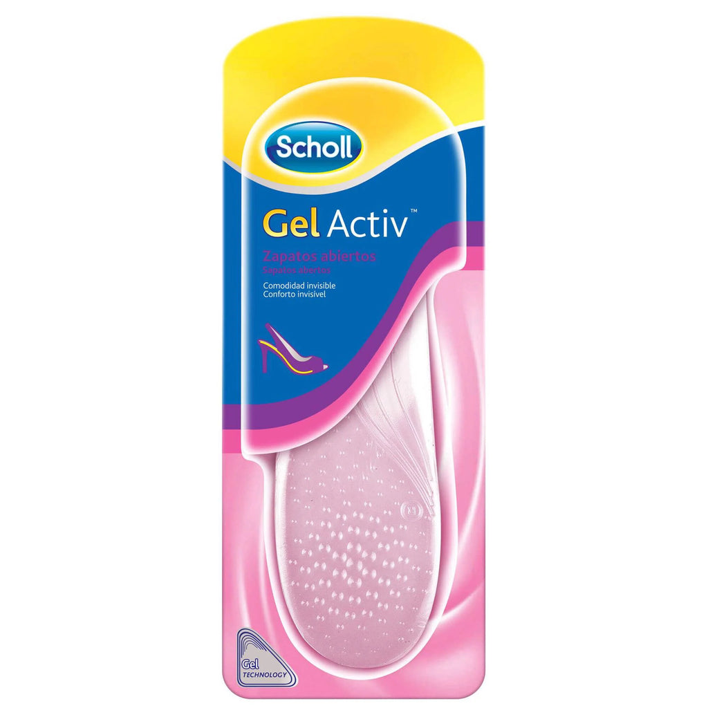 Scholl Gelactiv Palmilha Sap Abertos X2