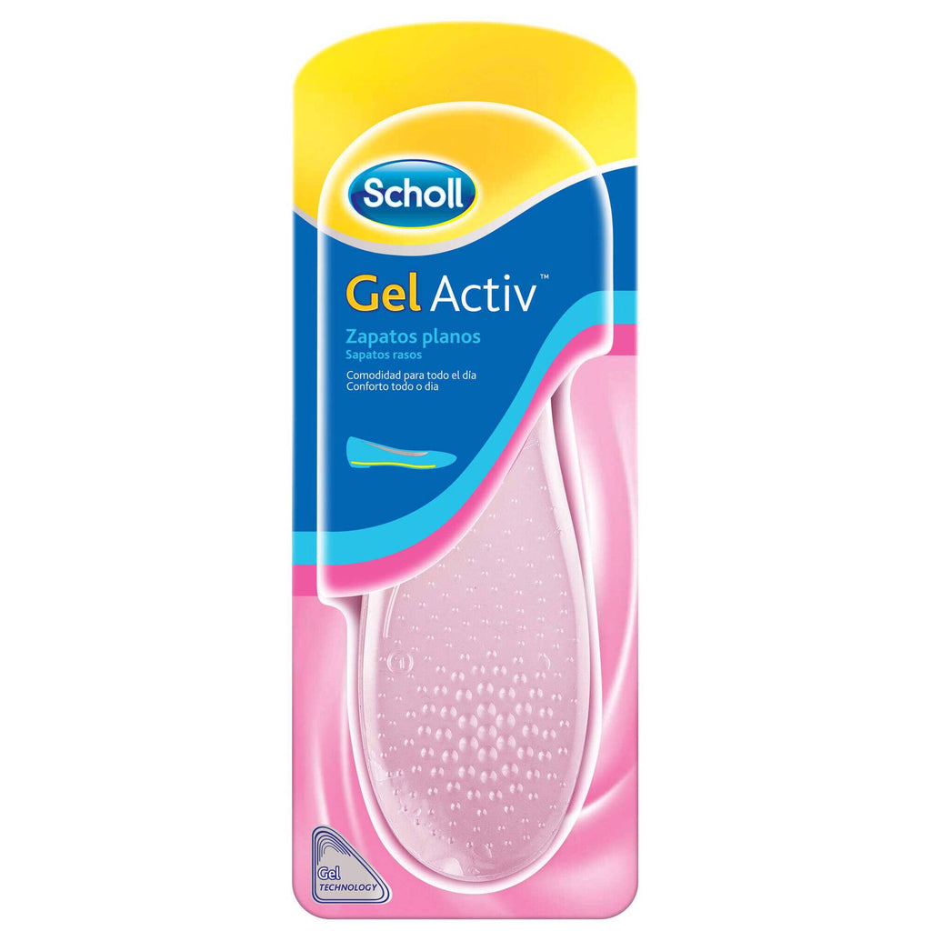 Scholl Gelactiv Palmilha Sap Rasos X2