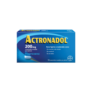 Actronadol 200 mg Blister 12 Unidade(s) Comprimidos revestidos película