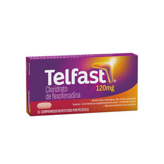 Telfast 120Mg 15 Comprimidos Revestidos Película