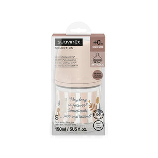 Biberón Suavinex Wonderland SX Pro de poliamida de flujo lento, 150 ml, color 4