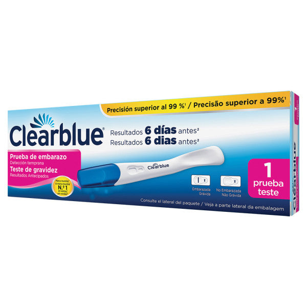 Prueba de embarazo Clearblue de 1 minuto