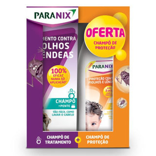 Paranix Champô Tratamento Piolhos 200ml + Oferta Champô Proteção 200ml