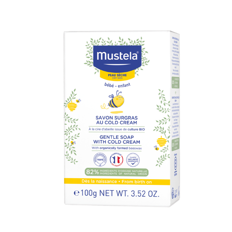 Mustela Bebé Sabonete Suave Cold Cream 100g