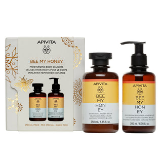 Apivita Pack Bee My Honey Gel de Banho 250ml + Leite Hidratante 200ml
