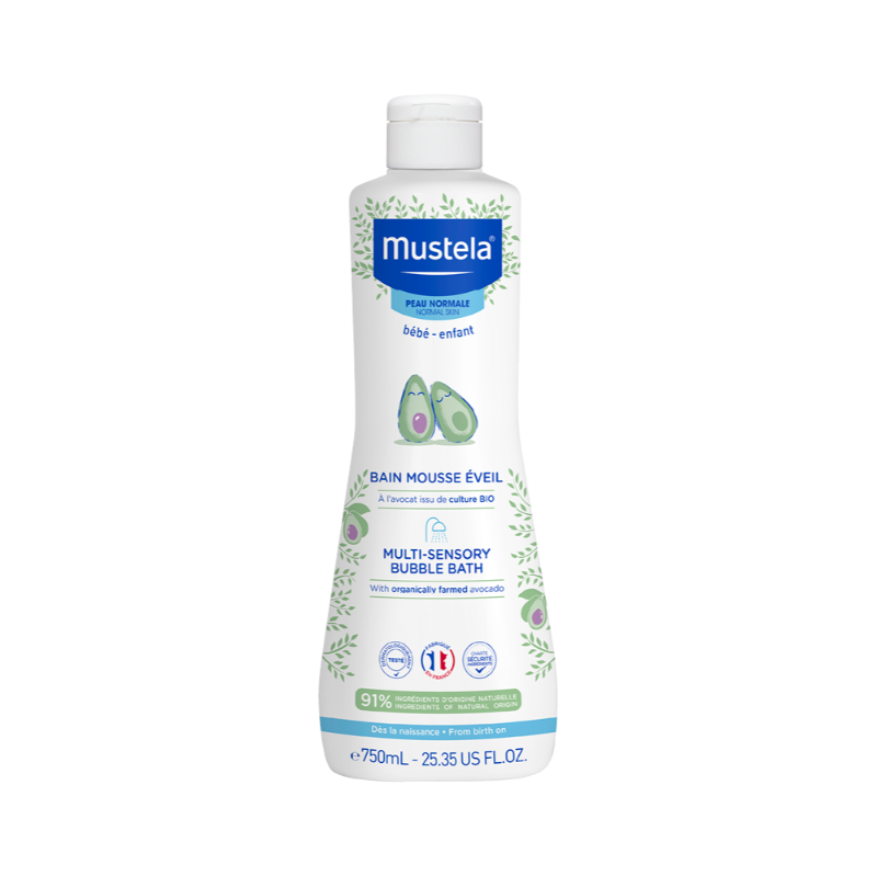 Mustela Bebé Espuma Banho Multissensorial 750ml