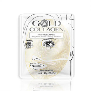 Mascarilla de hidrogel de colágeno dorado (4 mascarillas)