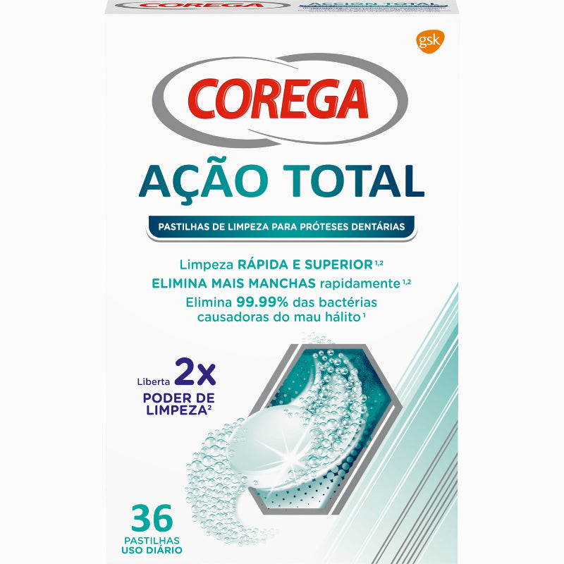 Corega Acción Total 36 comprimidos