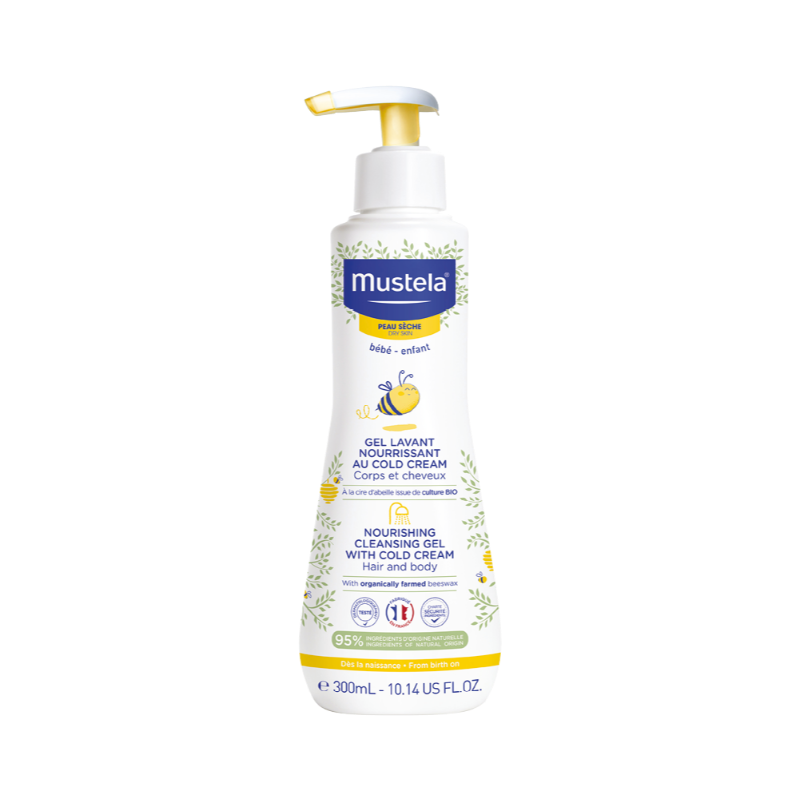 Mustela Bebé Gel Lavante com Cold Cream 300ml